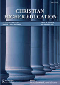 Cover image for Christian Higher Education, Volume 20, Issue 4, 2021