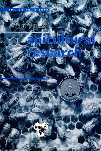 Cover image for Journal of Apicultural Research, Volume 36, Issue 2, 1997