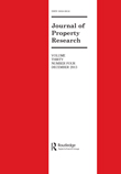 Cover image for Journal of Property Research, Volume 30, Issue 4, 2013
