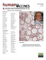Cover image for Human Vaccines & Immunotherapeutics, Volume 8, Issue 9, 2012