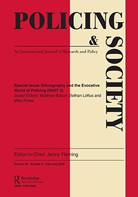 Cover image for Policing and Society, Volume 30, Issue 2, 2020