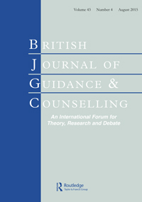 Cover image for British Journal of Guidance & Counselling, Volume 43, Issue 4, 2015