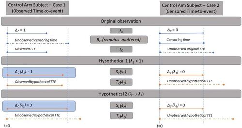 Fig. 2 Diagram representing the results shown in Proposition 1a and counterfactual elicitation for the assessment of Effect 1.