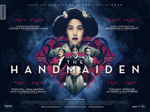 Figure 1. UK poster of The Handmaiden (Curzon Artificial Eye).