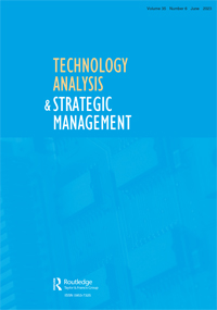Cover image for Technology Analysis & Strategic Management, Volume 35, Issue 6, 2023