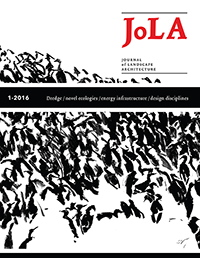 Cover image for Journal of Landscape Architecture, Volume 11, Issue 1, 2016