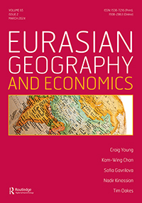 Cover image for Eurasian Geography and Economics, Volume 65, Issue 2, 2024