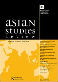 Cover image for Asian Studies Review, Volume 38, Issue 4, 2014