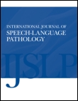 Cover image for International Journal of Speech-Language Pathology, Volume 17, Issue 4, 2015