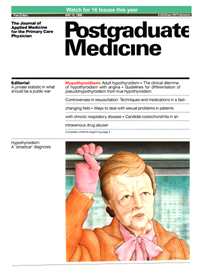 Cover image for Postgraduate Medicine, Volume 79, Issue 7, 1986