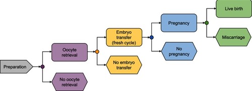 Figure 1 Cost-effectiveness model decision-tree structure.