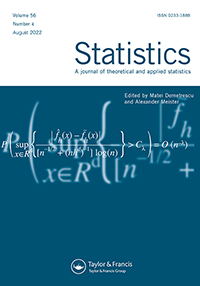 Cover image for Statistics, Volume 56, Issue 4, 2022