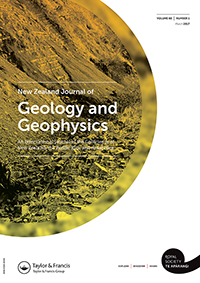 Cover image for New Zealand Journal of Geology and Geophysics, Volume 60, Issue 1, 2017