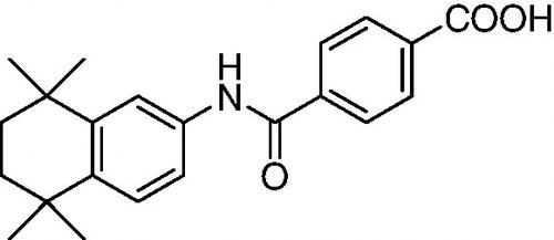 Figure 1. The molecular structure of Tamibarotene (Am80).