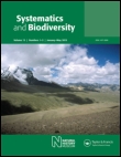 Cover image for Systematics and Biodiversity, Volume 14, Issue 3, 2016