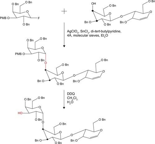 Figure 4 Synthesis of trisaccharide.