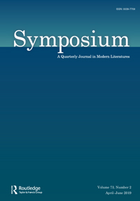 Cover image for Symposium: A Quarterly Journal in Modern Literatures, Volume 73, Issue 2, 2019