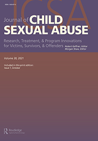Cover image for Journal of Child Sexual Abuse, Volume 30, Issue 7, 2021