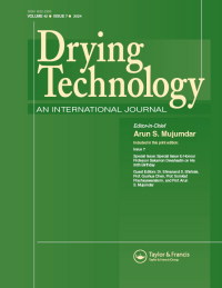 Cover image for Drying Technology, Volume 42, Issue 7, 2024