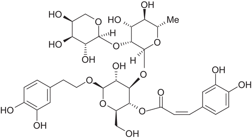 Figure 9.  Structure of lavandulifolioside.