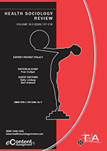 Cover image for Health Sociology Review, Volume 18, Issue 2, 2009