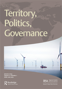 Cover image for Territory, Politics, Governance, Volume 12, Issue 1, 2024