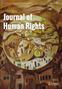 Cover image for Journal of Human Rights, Volume 21, Issue 5, 2022