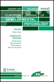 Cover image for European Journal of Developmental Psychology, Volume 11, Issue 5, 2014