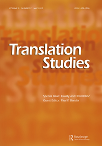 Cover image for Translation Studies, Volume 8, Issue 2, 2015