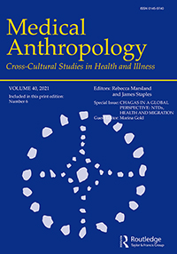 Cover image for Medical Anthropology, Volume 40, Issue 6, 2021