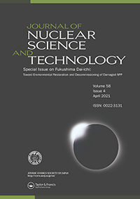 Cover image for Journal of Nuclear Science and Technology, Volume 58, Issue 4, 2021
