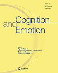 Cover image for Cognition and Emotion, Volume 32, Issue 8, 2018