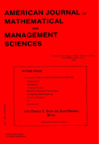 Cover image for American Journal of Mathematical and Management Sciences, Volume 8, Issue 1-2, 1988