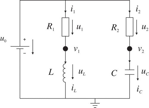 Figure 2. A simple electrical circuit.