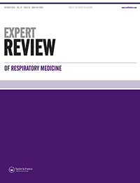 Cover image for Expert Review of Respiratory Medicine, Volume 14, Issue 10, 2020