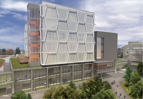 Figure 2. The Quantum Nano Centre.Reproduced with permission from KPMB Architects.