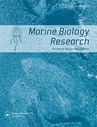 Cover image for Marine Biology Research, Volume 14, Issue 6, 2018