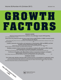Cover image for Growth Factors, Volume 35, Issue 4-5, 2017