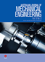 Cover image for Australian Journal of Mechanical Engineering, Volume 9, Issue 2, 2012