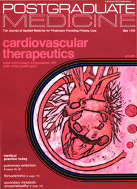 Cover image for Postgraduate Medicine, Volume 59, Issue 5, 1976