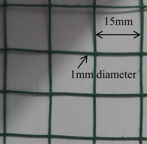 Figure 1. Schematic of PVC coating onto steel wire mesh.