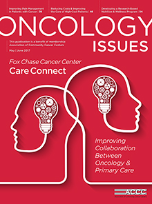 Cover image for Oncology Issues, Volume 32, Issue 3, 2017