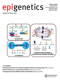 Cover image for Epigenetics, Volume 16, Issue 5, 2021