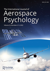 Cover image for The International Journal of Aerospace Psychology, Volume 32, Issue 2-3, 2022