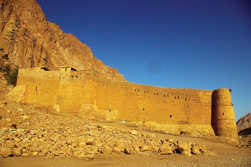 Figure 15 St. Catherine’s Monastery in the Sinai, Egypt (photo by M. Sinibaldi).