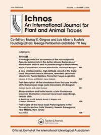 Cover image for Ichnos, Volume 27, Issue 4, 2020