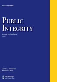Cover image for Public Integrity, Volume 19, Issue 4, 2017