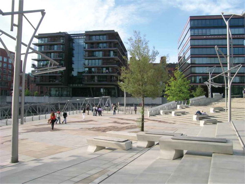 Figure 6. HafenCity, the magellan terraces (Photo by the author).