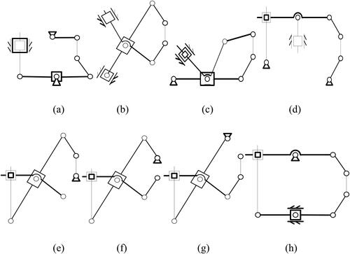 Figure 9. Structure diagrams under the different base bodies.