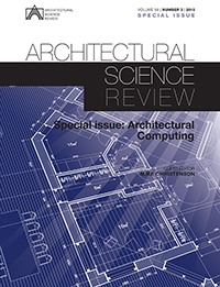 Cover image for Architectural Science Review, Volume 58, Issue 3, 2015